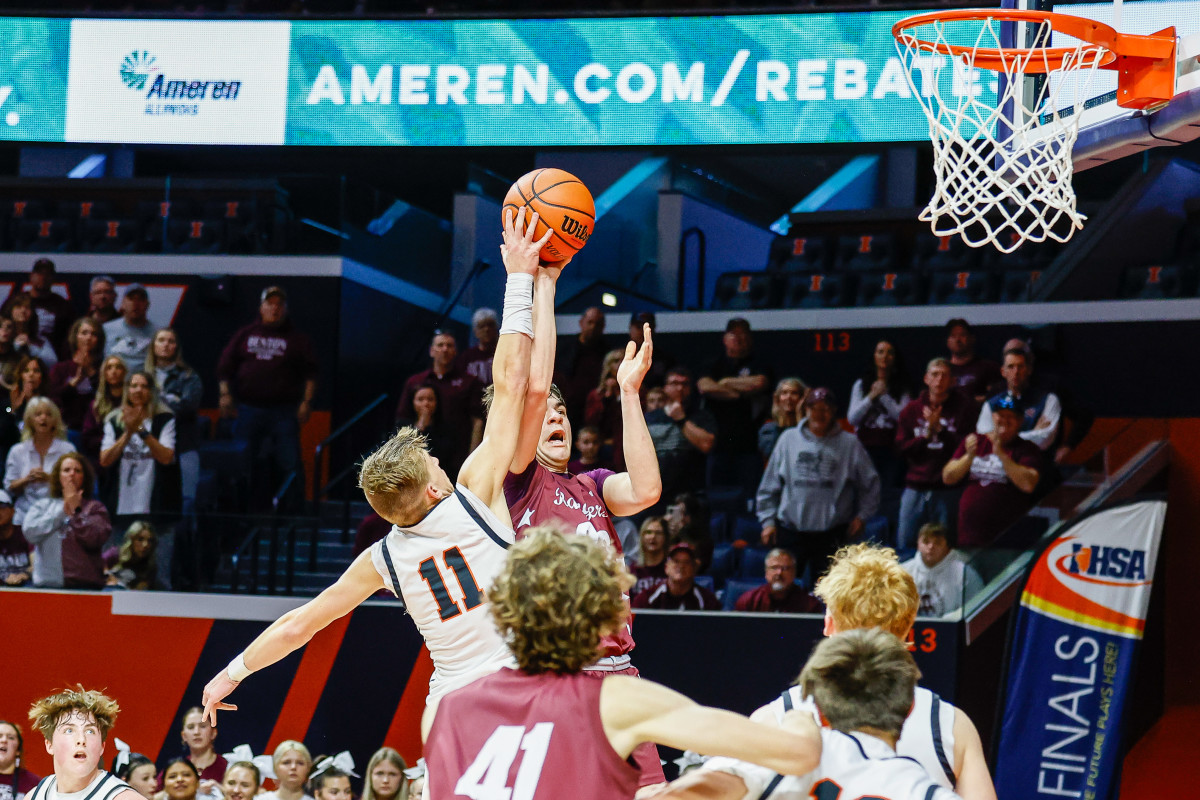Benton Byron Illinois boys basketball March 7 2024 Nate Latsch 26545